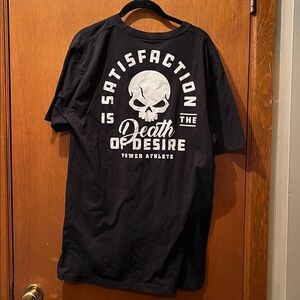 Power Athlete Radio Black Graphic T-Shirt XL